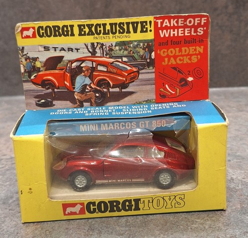 Corgi 341 mini marcos 850 - corgi, gt