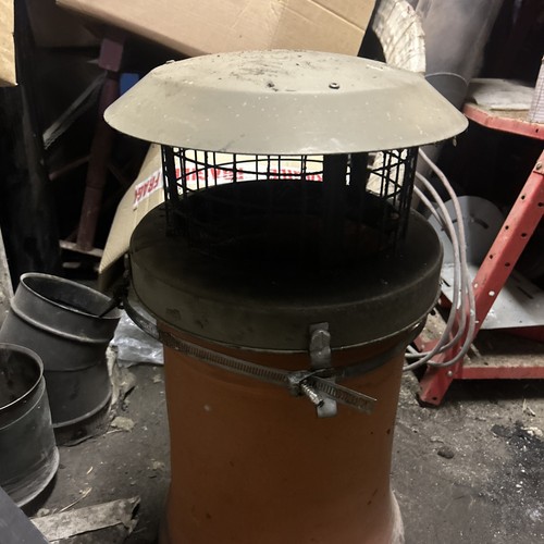 Chimney pot rain - chimney, bird