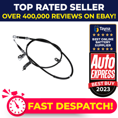 Handbrake cable rear right - cable,