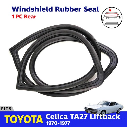 Rear windshield rubber seal - rear,