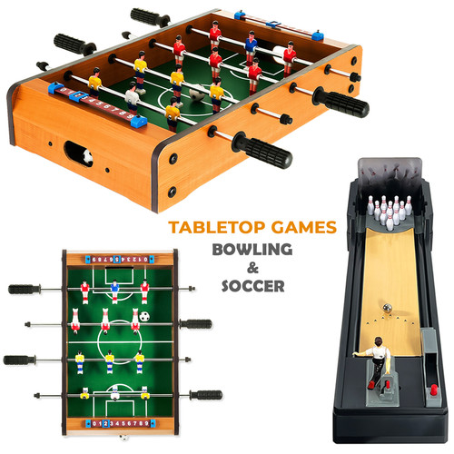 Mini foosball table - foosball, top