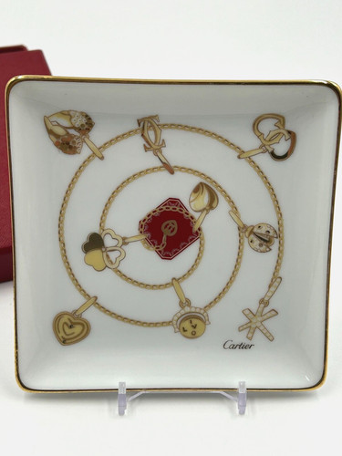 Cartier jewelry patterned tray - jewelry,