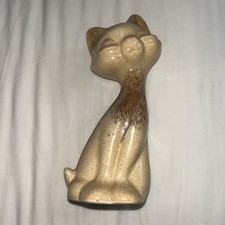 Studio Pottery Abstract Cat