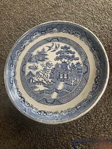 Antique willow pattern - antique,