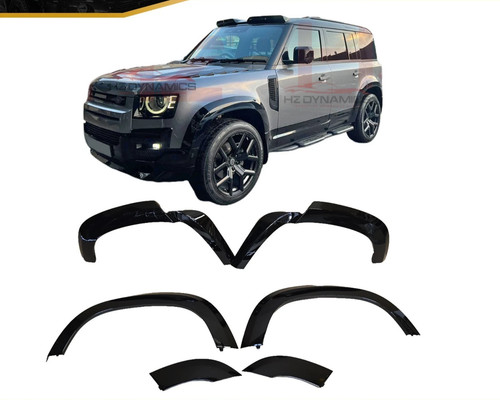 Gloss black wheel - arch, kit