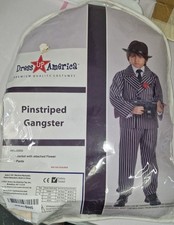 Dress Up America  Pinstriped Gangster Costume