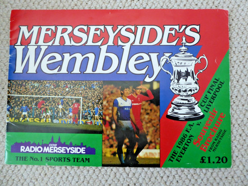 Merseysides wembley 1986 - wembley, fa