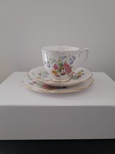 Vintage Collection  - Queen Anne Trio Old Country Spray Cup Saucer And Plate £6