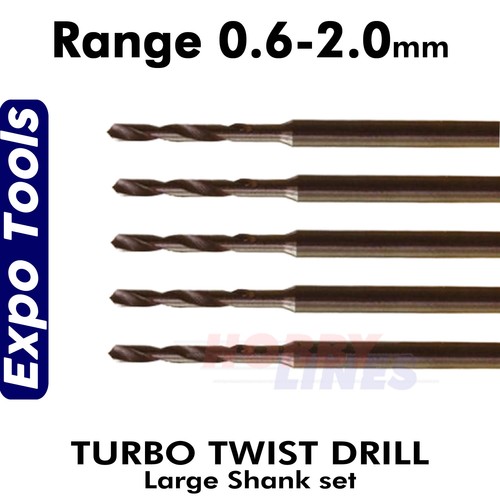 Hss drill range 0mm - drill, 0.6-2.0mm