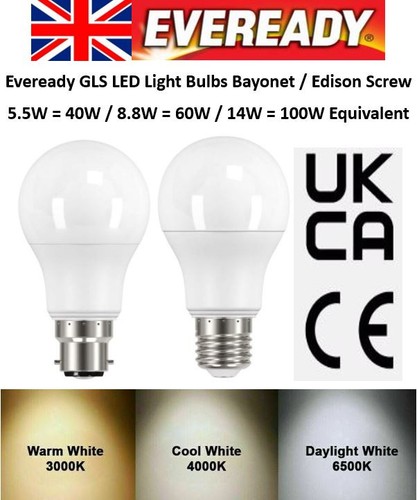 Led gls light bulbs - gls, 40w
