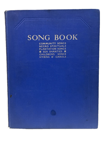 Song book community songs - book,