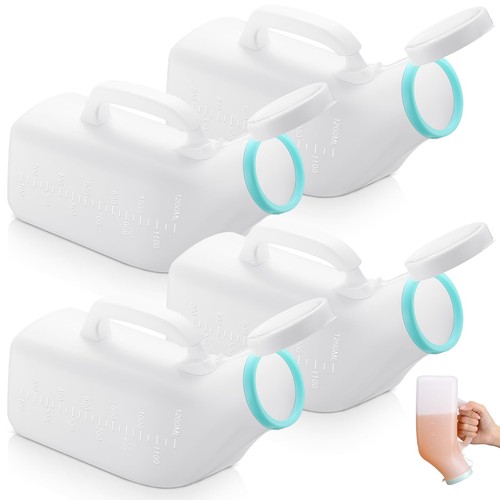 4pcs male urinal bottle - male, 1200ml