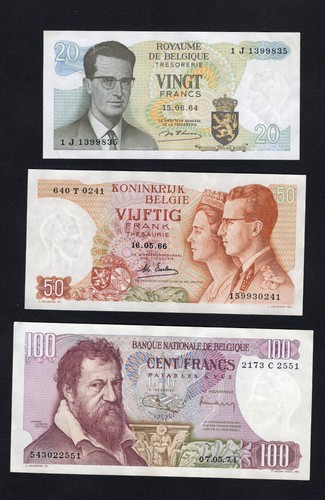 Belgium lot 100 - 20,, +