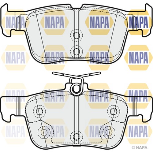 Brake pads set for ford - brake,