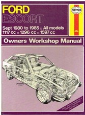 FORD ESCORT MK3 1.1 1.3 1.6
