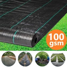 10M 25M 50M Long Heavy Duty Weed Control Fabric Landscape Membrane Ground Cover