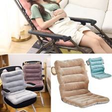 Thick Outdoor Sun Lounger Cushion Garden Recliner Chair Seat Pad Replacement Pad
