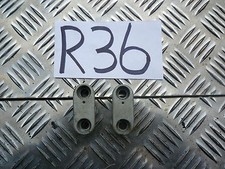 R36 DERBI SENDA DRD PRO SM50 50 SM HANDLEBAR RISER CLAMPS *FREE UK POST*
