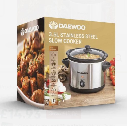 Daewoo electric slow cooker - electric,