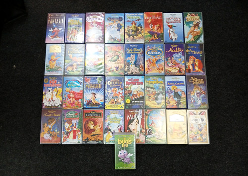 Disney vhs bundle package - vhs,