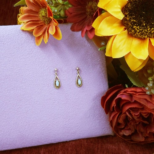 Vintage 9ct gold opal - vintage,