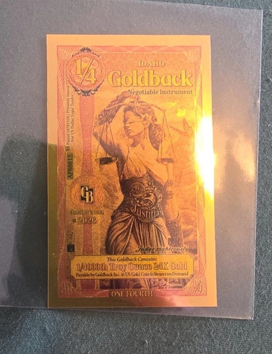 Goldback idaho - goldback,