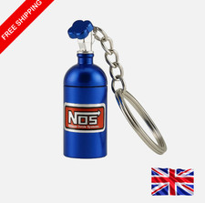 NOS Nitrous Bottle Keychain