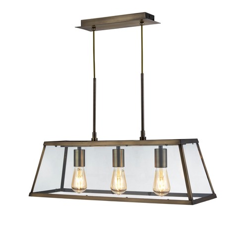 Lights antique brass finish - lights,