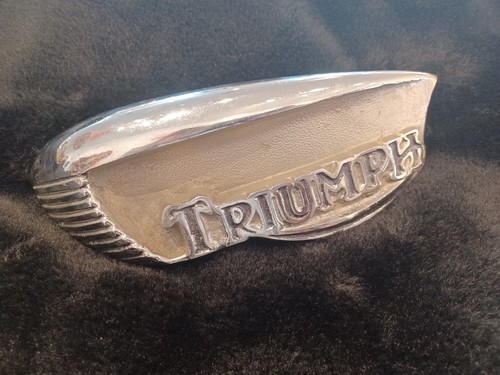 Triumph motorcycles huge metal - motorcycles,