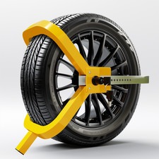 Heavy Duty Wheel Clamp Lock