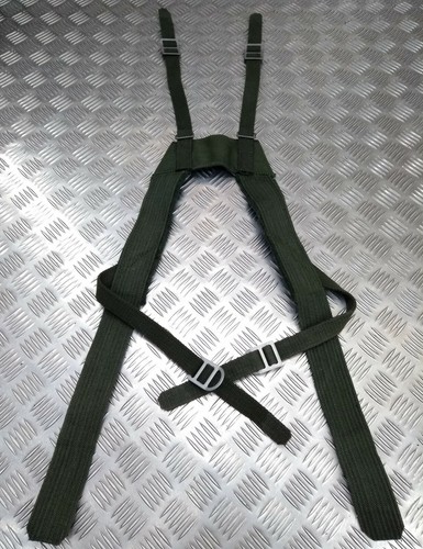 Green web yoke suspender - green, /