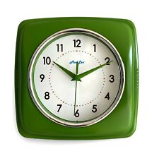 23cm Retro Color Indoor Silent Wall Clock - 10 colors