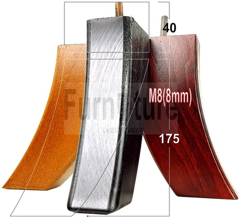 Curved solid wood furniture - curved,