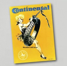 Fridge Magnet Continental