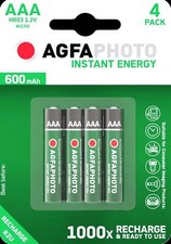 4x AAA RECHARGEABLE BATTERIES