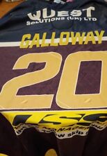 Leeds Rhinos Player Spare Keith Galloway 2018 Away Shirt