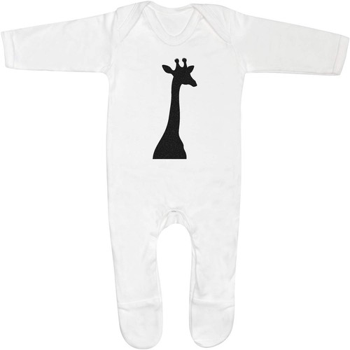 Giraffe silhouette baby - 'giraffe,