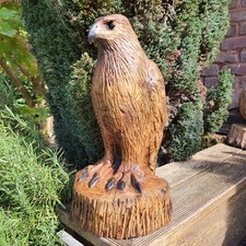 Chainsaw Carved Bird Of Prey -