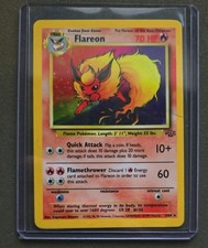 Flareon 3/64 Jungle Holo Rare