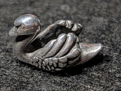 Trollbeads swan charm - trollbeads,
