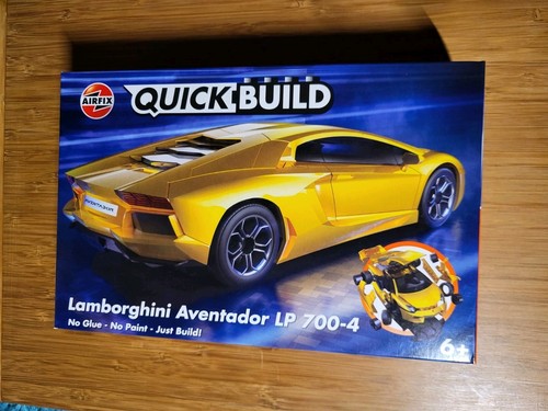 Airfix quick build lamborghini - build,