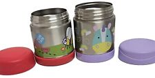 TUM TUM Kids Food Flask with Magnetic Spork & Easy Open Lid, Insulated Food Jar,