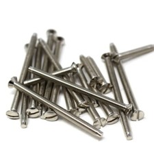 M3.5 Electrical Screws Long Light Switch Plate Plug Socket 25 35 40 50 75mm ZINC