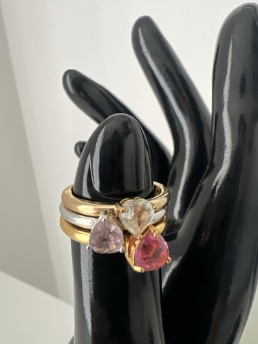 Swarovski ring 3 stackable - 3,
