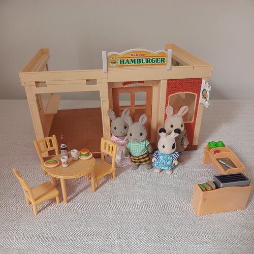 Sylvanian families hamburger - sylvanian,