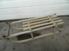 Vintage DAVOS Wooden SLEIGH /
