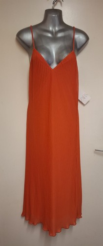 Zara midi dress small orange - small,