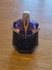 ALIEN EAU DE PARFUM PURPLE GLASS GOLD REFILLABLE EMPTY PERFUME BOTTLE 30ml