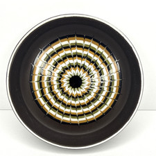 Hornsea Pottery Muramic Lancaster Vitramic Trinket Dish Brown Swirl 6"