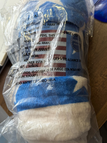 American flag throw - flag, soft